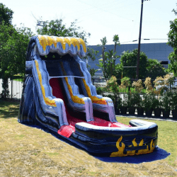 Flame201520Foot20Water20Slide20Side20View 1720915977 FLAME 15 FT SLIDE