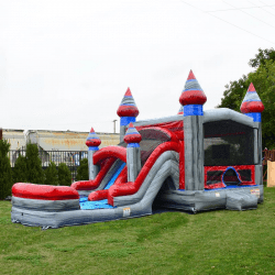 Titan20Combo 1720913123 TITANIUM DUAL LANE BOUNCE HOUSE COMBO