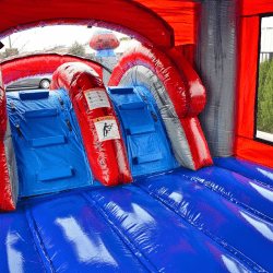 Titanium20Stairs 1720913122 TITANIUM DUAL LANE BOUNCE HOUSE COMBO