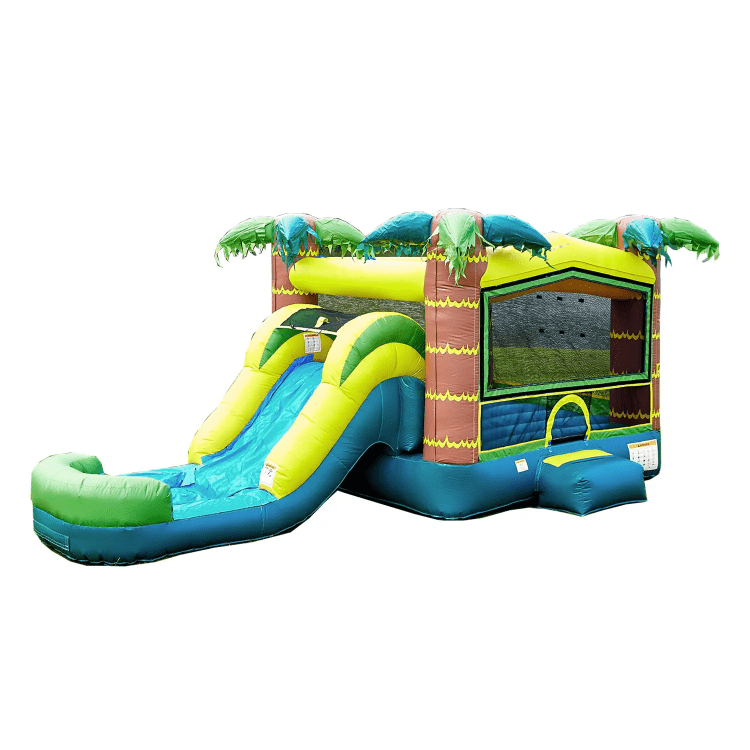 TROPICAL ALOHA ATHLETIC (5 IN 1) BOUNCE HOUSE COMBO