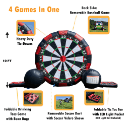 Soccer20420in20120Inflatable20Outside20Overview 1725839510 MULTI-USE 10 FT SOCCER DART/BANNER GAME/SIDE GAMES